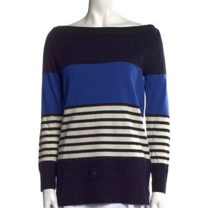Kate Spade New York Striped Bateau Neckline Sweater
Size: S